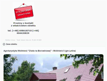 Tablet Screenshot of chatanaborowinowej.wswieradowie.pl