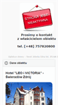 Mobile Screenshot of leohotel.wswieradowie.pl